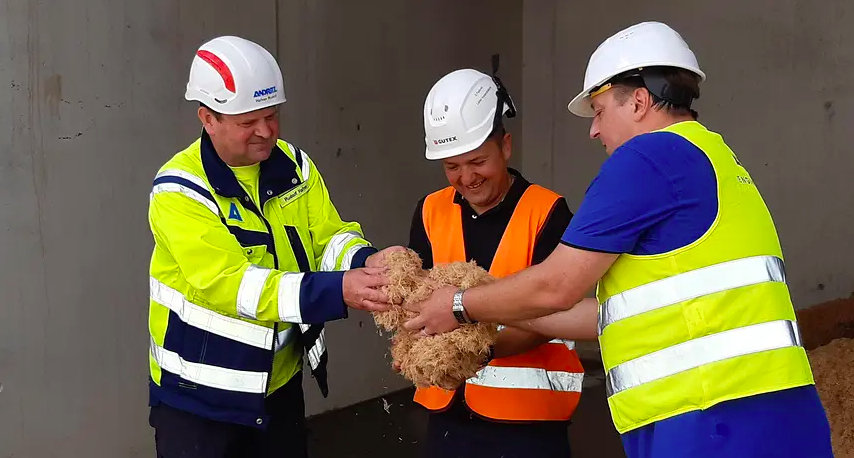 GUTEX PRODUZIERT ERSTE FASERN FÜR DÄMMPLATTEN MIT NEUER ANDRITZ-FASERAUFBEREITUNGSANLAGE